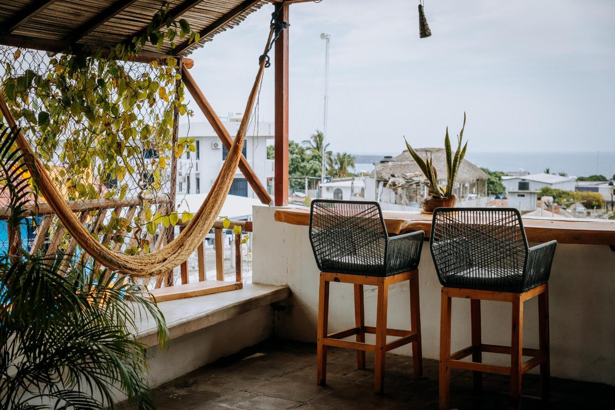 Terraza Puerto Hostel Puerto Escondido  Exterior foto